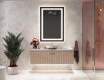 Long wall hallway mirror backlit LED L15 #4